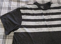 CSG Champs Sports Gear Mens Short Sleeve T-Shirt Round Hem Stars Stripes Sz 2XL