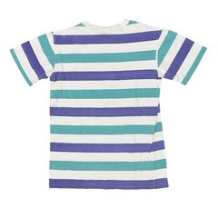 Vintage 90s Disney Blizzard Beach T Shirt Striped Graphic Size XS Water Park AOP