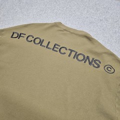 Asos Design DF COLLECTION Thermal T Shirt Olive Green Medium