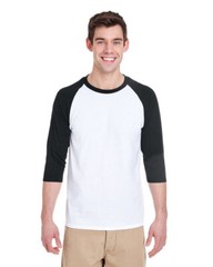 Gildan Adult Heavy Cotton 5.3 oz., 3/4 Raglan Sleeve TShirt – G570