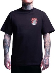 Sullen Men’s Loyal Till Death Standard T-shirt Praying Skeleton Hands Tattoo Tee