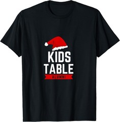 Mens Kids Table Alumni – Christmas Holiday Humor T-Shirt