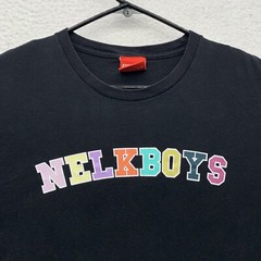 Nelk Boys Full Send T-Shirt Mens Medium M Multicolor Spellout Black Podcast