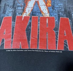 Akira Kaneda Neo-Tokyo Vintage Anime T-Shirt 1988 Fruit of the Loom USA