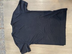 Helmut Lang Logo Bar Short Sleeve T-Shirt Black small