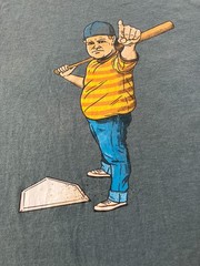 RSVLTS Tee Shirt Mens XXL The Sandlot Ham Porter Graphic T Shirt Movie Baseball