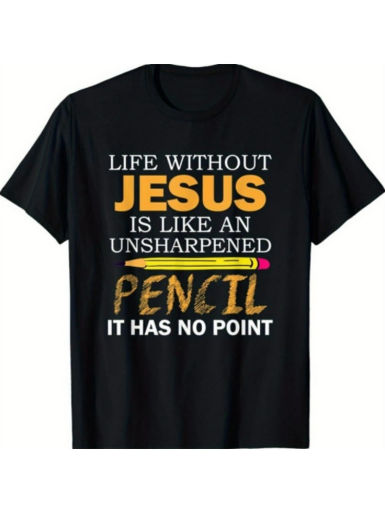Life Without Jesus Christian Religious Faith T-Shirt