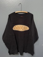 Vintage 90’s JNCO Black Heavyweight Cotton Long Sleeve Shirt Men’s XL Skate