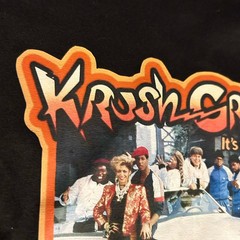 Krush Groove Movie It’s Chillin Shirt Men XL Black Short Sleeve Retro NWOT Rap