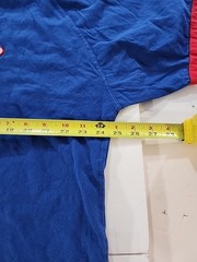 Vtg Lee Sport [Team] Crewneck Blue Red Contrast Collar Retro Gorpcore XL