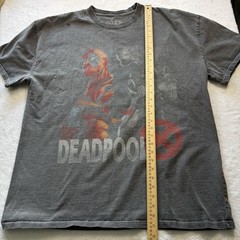 Marvel Deadpool x Goat Crew T-shirt Men XL Oversized Heavyweight Vintage Black