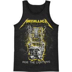 Men’s Metallica Neon Ride The Lightning Mens Tank XXX-Large Black