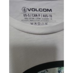 Volcom Men’s Circle Stone White Combo Short Sleeve T Shirt Small A120 New