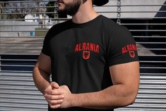 Albania T-Shirt | Albanian Flag Shirt | Albania Logo Tee | Albanian Pride