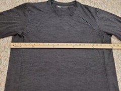 REI Coop Shirt Mens Large Heather Black Long Sleeve Performance Outdoors Hiking