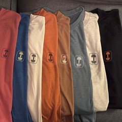 Lot of 8 The Lift Box Mens T-Shirt Pack Size 2XL Var. Images Weightlifting Gym