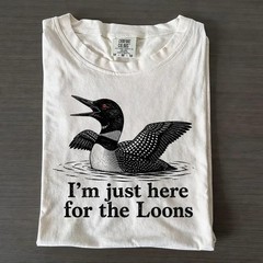Funny Loon Bird Lover Graphic Comfort Tee