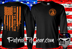 t-shirt,I Am The Militia, Molon Labe,Gun Rights,We The People,NRA,2nd Amendment