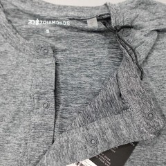 7 Diamonds Core Henley Performance Shirt Long Sleeve Dusk Blue Athletic Size S