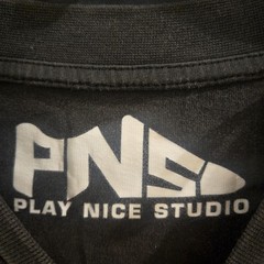 THE ROCK Play Nice Studio Street Wear Shirt Size 2XL Fits like 3XL OVERSIZED AOP