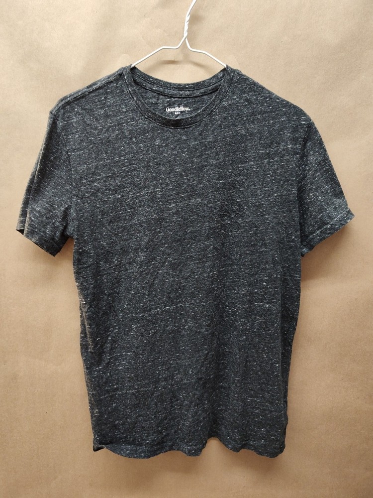 Goodfellow Heathered Gray/Black Mens T-Shirt – Size Small