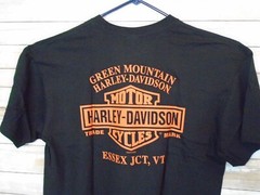 NWT Green Mountain Harley-Davidson Essex Jct VT black t shirt men’s size XL