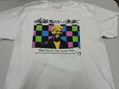 Anderson Paak Best Teef in the Game Tour 19 Men’s T Shirt XL White Tour *stain*