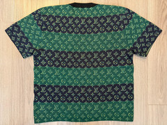 Louis Vuitton Monogram Short Sleeved Crewneck tee shirt dark night blue sz L