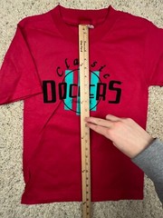 VTG Dockers T Shirt USA Cotton Red “Classic Dockers Trademark” Medium