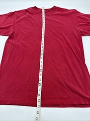 Finish Line Athletics T-Shirt Men Medium Red Solid…#11604