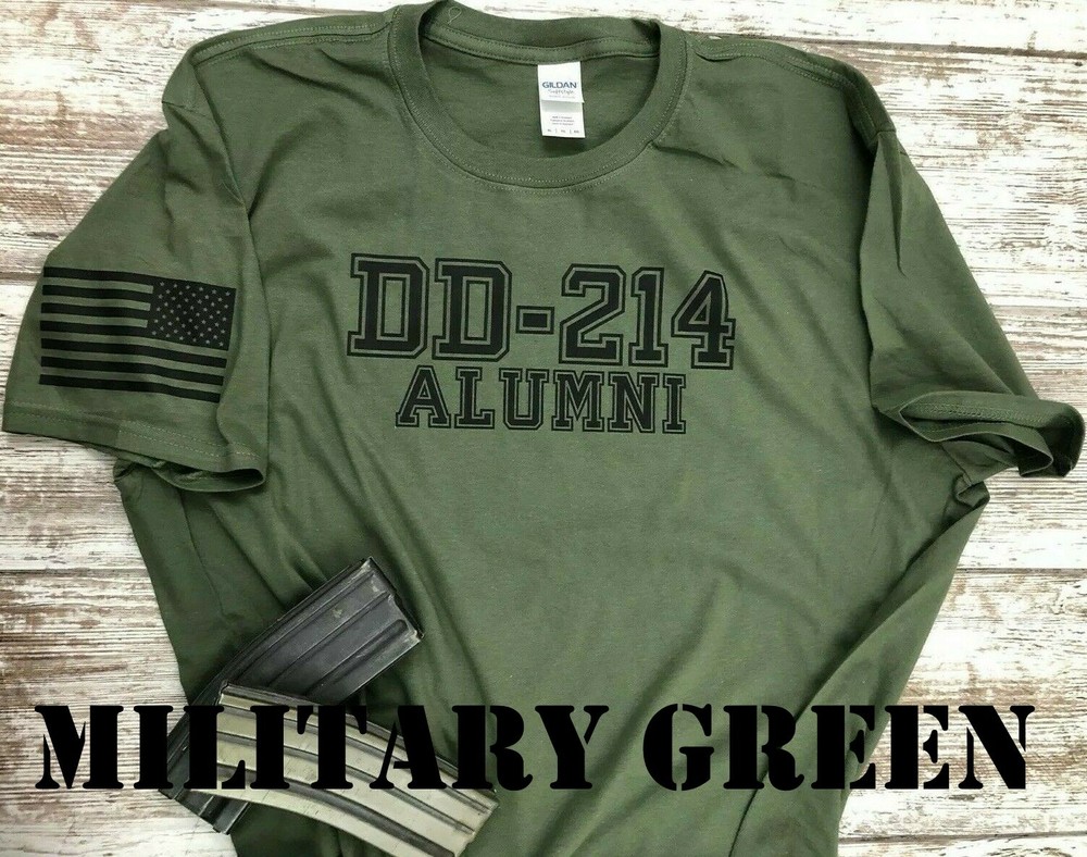 DD-214 Alumni T Shirt American Warrior