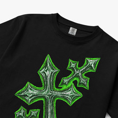 Glowing Venom Cross Tee – Comfort Colors C1717 – Adult Heavyweight Short Sleeve