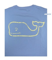 NWT Vineyard Vines Men SS Pocket Crew Tee T-Shirt “VINTAGE WHALE EDITION”