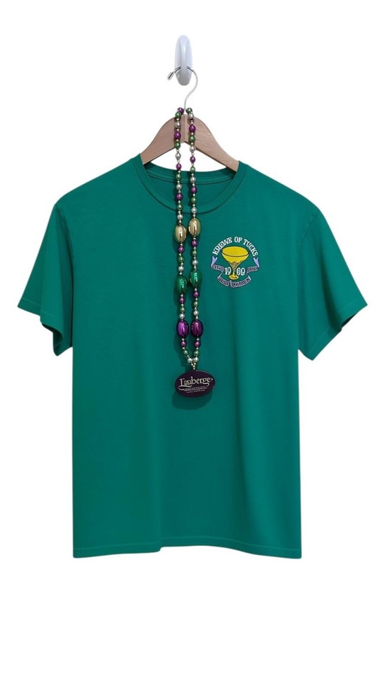 Krewe of Tucks Mardi Gras Unisex T-Shirt Small Men’s or Medium Women’s