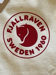 Fjallraven NWT Men’s Size XL Chalk White 1960 Logo Long Sleeve Shirt
