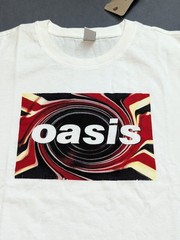 Levi’s oasis Union Jack Logo Band Shirt Mens XL White