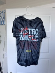 Travis Scott Astroworld Tour 2018 “No Bystanders” Tie-Dye T-Shirt (Size L)