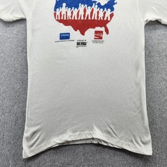 Vintage Hands Across America Shirt Mens Large 1986 Charity Africa USA 80s Tee
