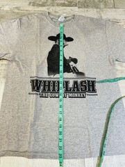 Whiplash The Cowboy Monkey Men’s Medium Gray T-Shirt Rodeo Movies