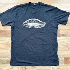 Tim Barry Leave What’s Left For Who Comes Next Fish Shirt Size XL Avail