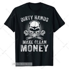 Funny Mechanic Work Shirt Auto Repair Gift for Garage Dad Car Guy Wrench Life Ts