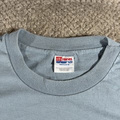 Vintage 90s Hanes Heavyweights 50/50 Graphic T-Shirt XL Streetwear Y2K