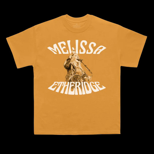Melissa Etheridge Gift For Fan Gold T-shirt All Sizes BT2075