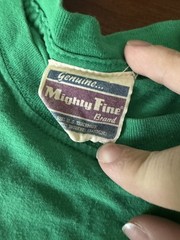 Napoleon Dynamite Shirt Mens XL Green 2006 Movie Promo Bike Sledgehammer