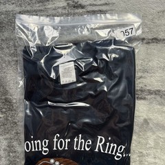 Vintage Y2K 2004 Arizona Rattlers AFL Im Going For The Ring Logo Shirt Black 2XL