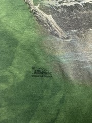 Vintage 2004 THE MOUNTAIN TIE-DYE STEAM TRAIN T-Shirt XL locomotive