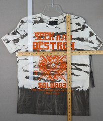 Genuine Vintage Salvage Brand T Shirt “SHOGUN” Rust V51T425 Size L