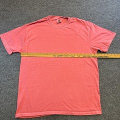 Comfort Colors 100% Cotton Garment-Dyed Heavyweight T-Shirt XL Blank Pink Unisex