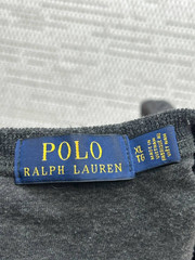 Polo Ralph Lauren Shirt Mens Xl Black Cotton Henley *