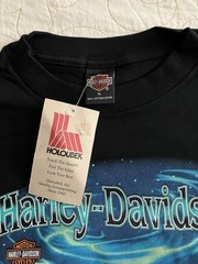 Vintage Harley Davison Fairbanks Alaska Northern Most Out Post 90s Polar Bear